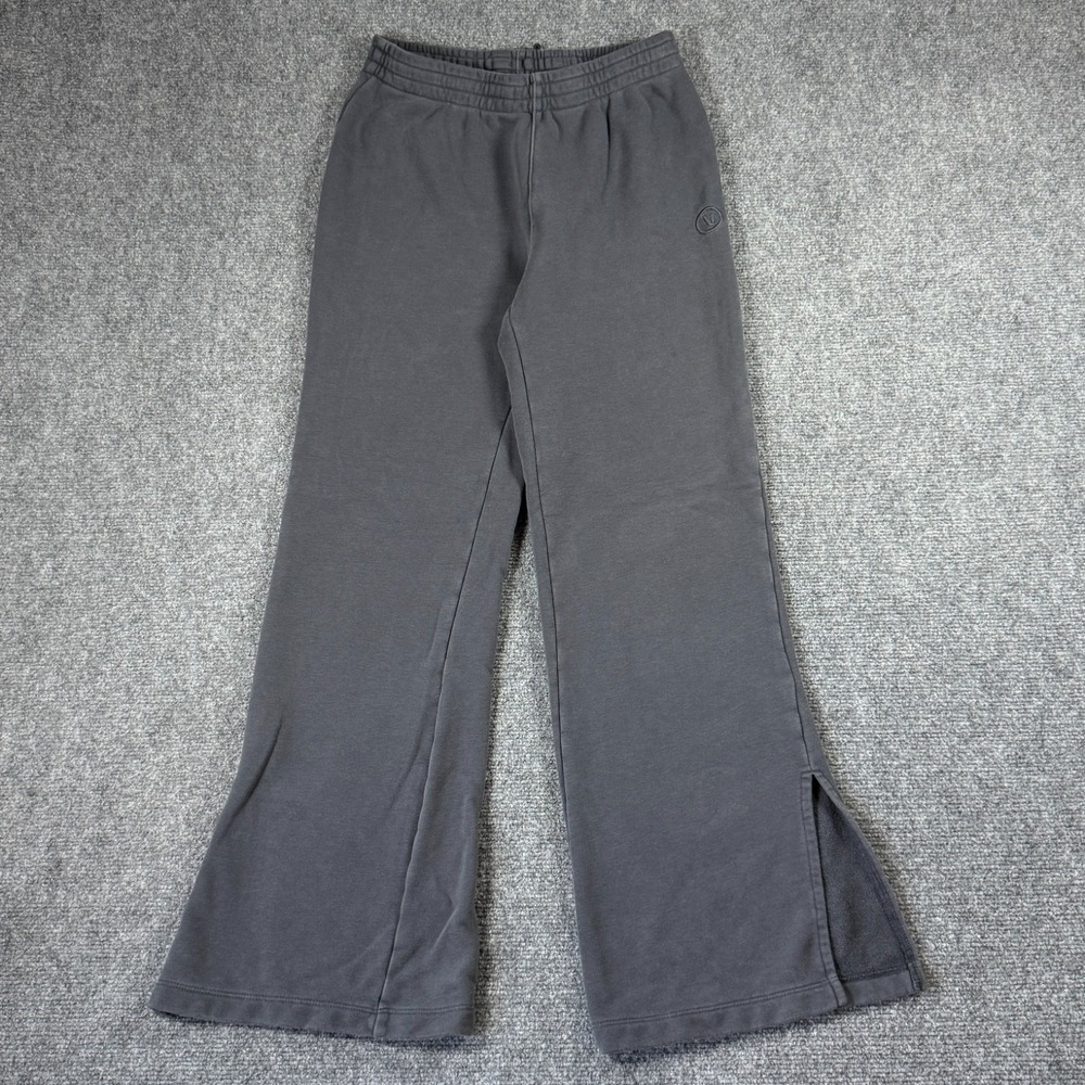 Vuori Sedona Wide Leg Sweatpants Women's Small Dark Gray Lounge Athleisure Yoga